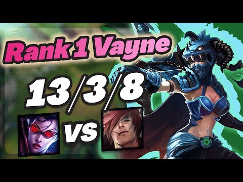 Vayne Vs Sett - Challenger Gameplay Rank 1 Vayne