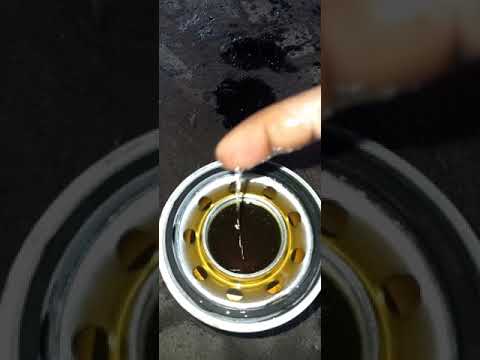 truck engine oil change.