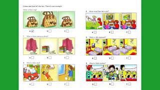 STARTERS 1 - TEST 1 - PART 3