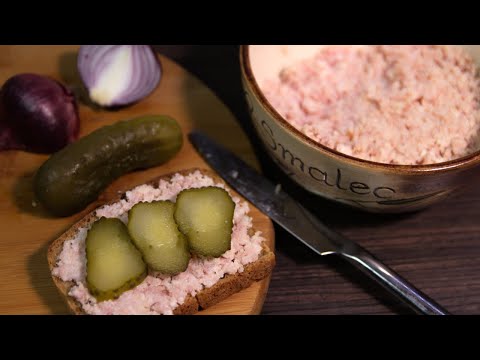 Pyszne smarowidło z boczku wędzonego bardzo łatwe do zrobienia. Tylko jeden składnik!