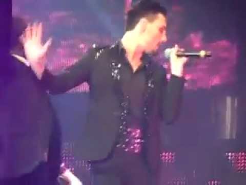X Factor Live Tour 2013 - Rylan Clark - Groove Is In The Heart/Gangnam Style - Manchester 27/01/13