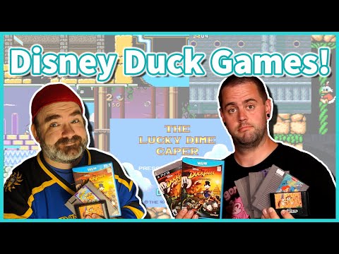 The MANY games of the DISNEY DUCKS! | GameDad