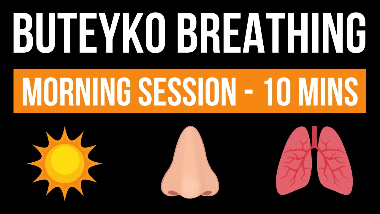 10-Minute Morning Buteyko Breathing | For a Calm & Focused Day