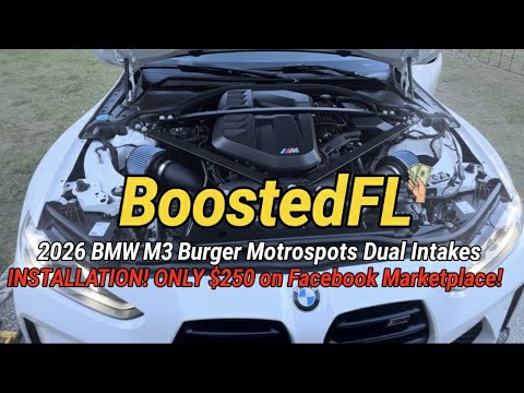 I Found $500 BMW M3 Intakes for $250 on Facebook Marketplace! (BMS Install)