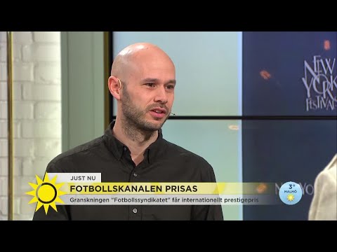 Han granskade hemligt agentnätverk i svensk fotboll - vann prestigefyllt internationellt pris  - Nyh