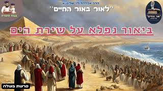 ביאור נפלא על שירת הים - הרב אברהם לוי שליט''א (''לאור באור החיים'' פרשת בשלח) (הרב שלמה לוינשטיין) - התמונה מוצגת ישירות מתוך אתר האינטרנט יוטיוב. זכויות היוצרים בתמונה שייכות ליוצרה. קישור קרדיט למקור התוכן נמצא בתוך דף הסרטון ביאור נפלא על שירת הים - הרב אברהם לוי שליט''א (''לאור באור החיים'' פרשת בשלח) (הרב שלמה לוינשטיין) - התמונה מוצגת ישירות מתוך אתר האינטרנט יוטיוב. זכויות היוצרים בתמונה שייכות ליוצרה. קישור קרדיט למקור התוכן נמצא בתוך דף הסרטון