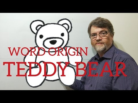 英語の家庭教師ニックPの単語の起源 (58) テディベア (English Tutor Nick P Word Origins (58) Teddy Bear)