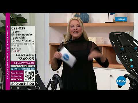 HSN | Teeter Fitness 25th Anniversary 01.01.2023 - 02 AM
