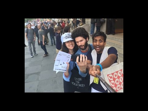 Radiolab Fans Meet #RadioLoveVest at BAM in Brooklyn