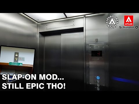 ATLAS Classe A (mod. Atlas Schindler) Traction Elevator - Industry Association College - GO, BR