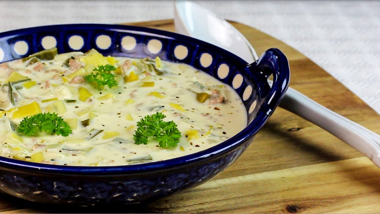 LAUCHCREMESUPPE - Einfache Rezepte
