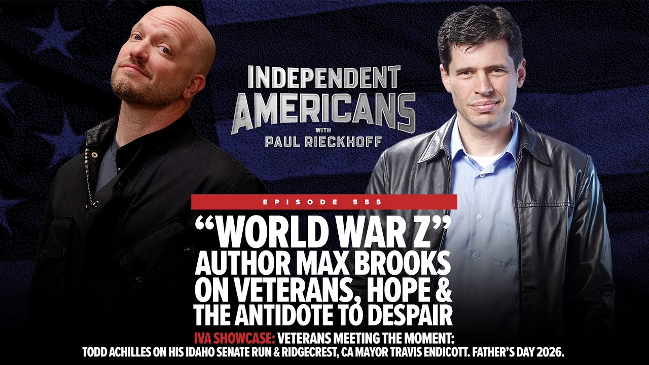 Max Brooks on veterans, hope, and the antidote to despair