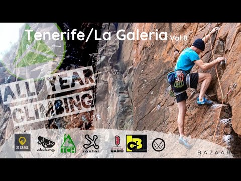 Climbing Tenerife Arico presenting climbing spots Tenerife - La Galeria. Vol. 8