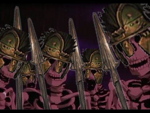 Battle Brothers: New player vs undead be like