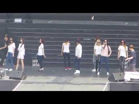 140322 HEC in Viet Nam - SNSD Genie & Mr. Mr. Rehearsal