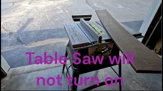 Table Saw won