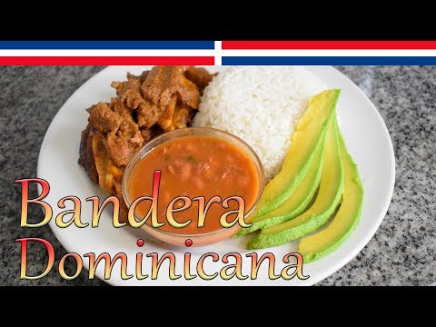 Complete Dominican Flag Step by Step (Meat, Rice and Beans) - Cooking with Yolanda