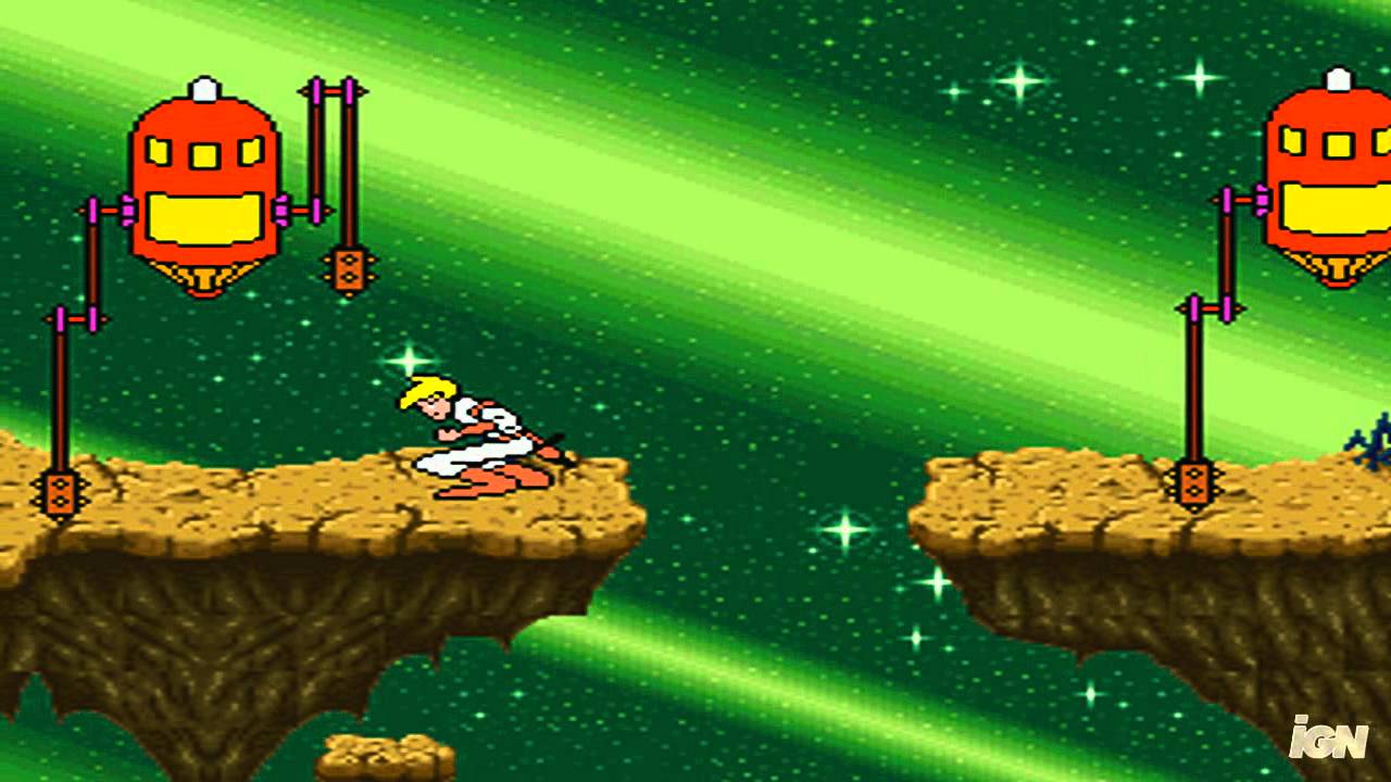 Space Ace Retro Game Gameplay - Space Ace Montage