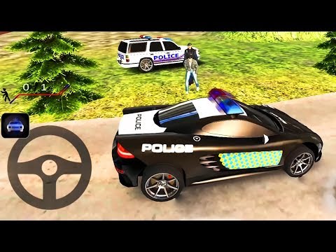 Hill Police Crime Simulator - Driving Police Car in Mountain | Android Gameplay