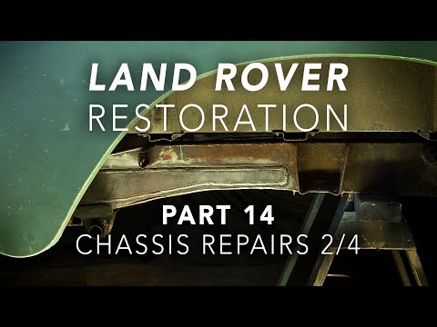 Land Rover Restoration Part 14 - Chassis Repairs 2/4