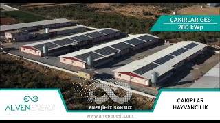 ALVEN ENERJİ - ÇAKIRLAR GES 280 kWp