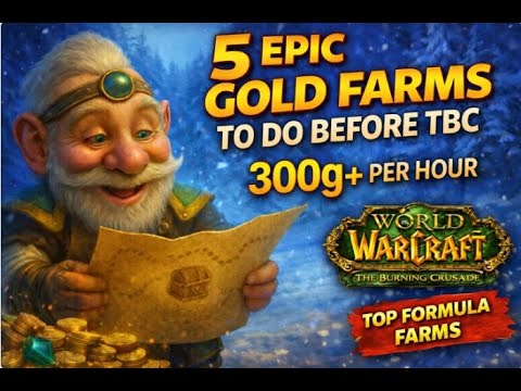 5 BEST Formula Gold Farms In Wow Classic Anniversary That Will Make You Rich In TBC