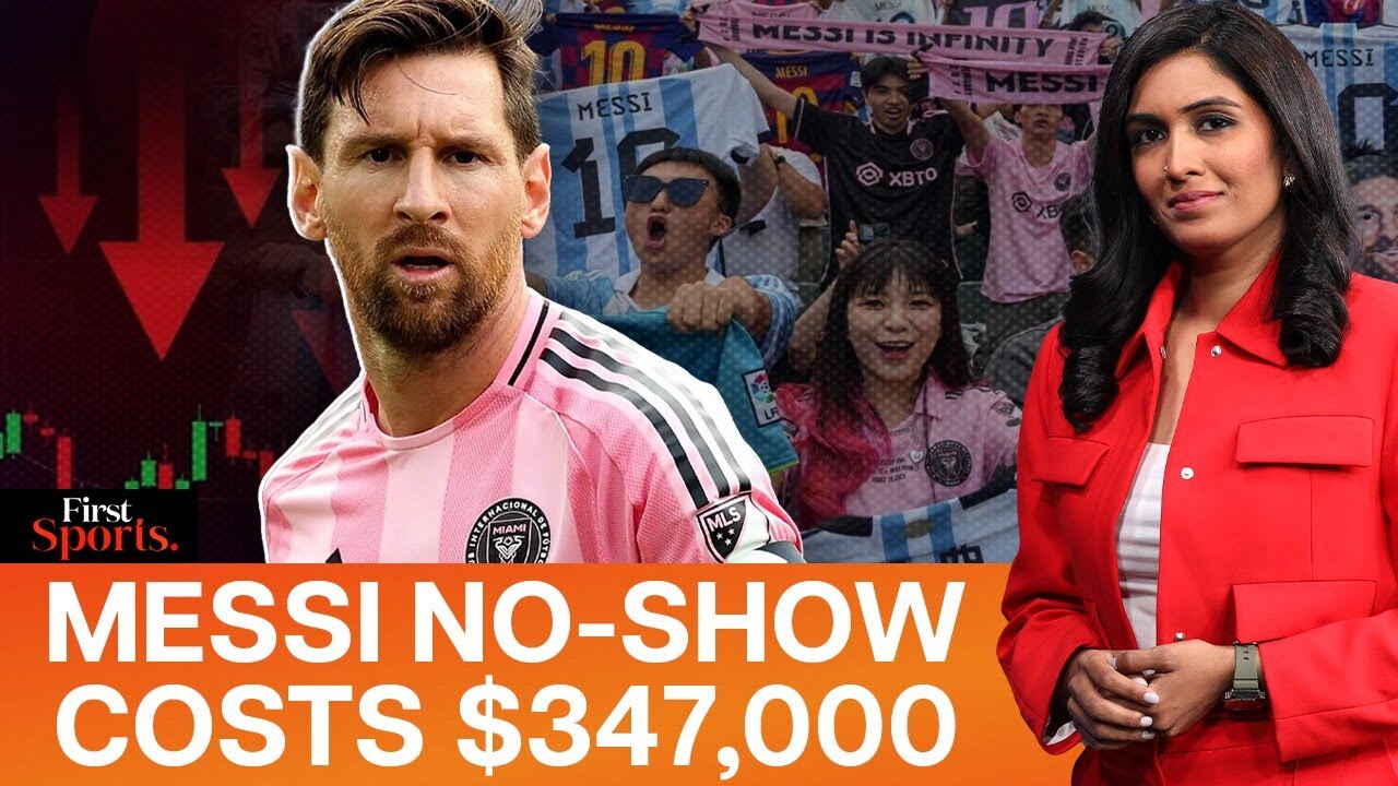 Messi No-Show Costs $347,000, Warning Sign For Event Promoters? | First Sports With Rupha Ramani 