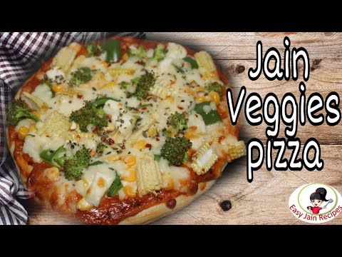 जैन वेजिटेबल चीज़ पिज़्ज़ा l Jain veggies pizza l veg pizza lJain Italian Recipe @dr.oetkerindia8043