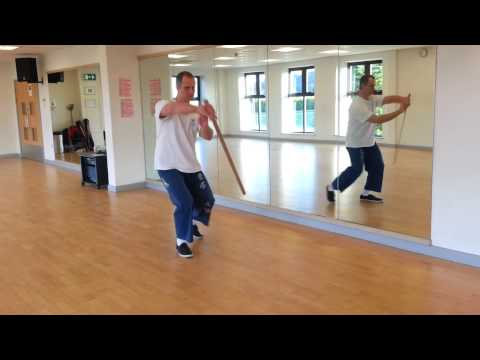 Chen Style Tai Chi Sword - Drill 3 Green Dragon Emerges