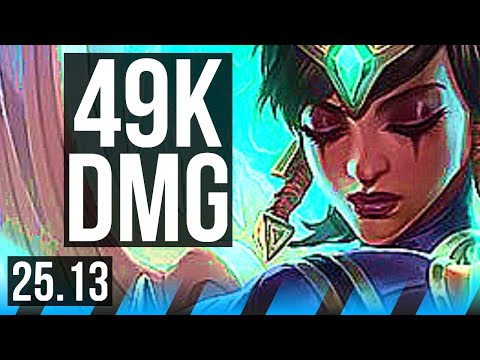 KARMA vs EKKO (MID) | 49k DMG | KR Master | 25.13