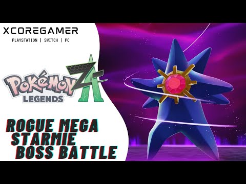 EPIC Rogue Mega Starmie Boss Battle – Pokémon Legends Z-A – How to Defeat Mega Starmie!