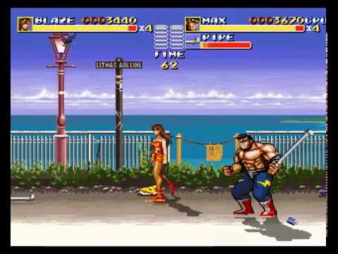 Streets of Rage Remake v5.1 Karate Blazers Arcade Mod Longplay Complete