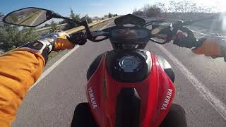 Yamaha MT 07 Power Wheelie GoPro Hero 5  RAW