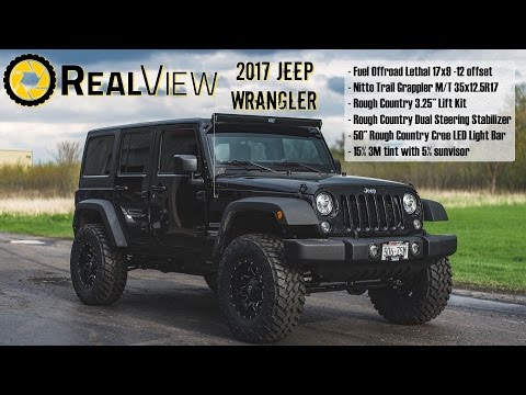 RealView - Lifted 2017 Jeep Wrangler w/ 17" Fuel Lethals & 35" Nitto Trail Grappler M/Ts