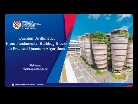 78 | Quantum Arithmetic: From Fundamental Building Blocks to Practical Quantum Algorithms