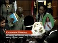 Ceremonial Opening 4th Session 10th Parliament August 2 2013