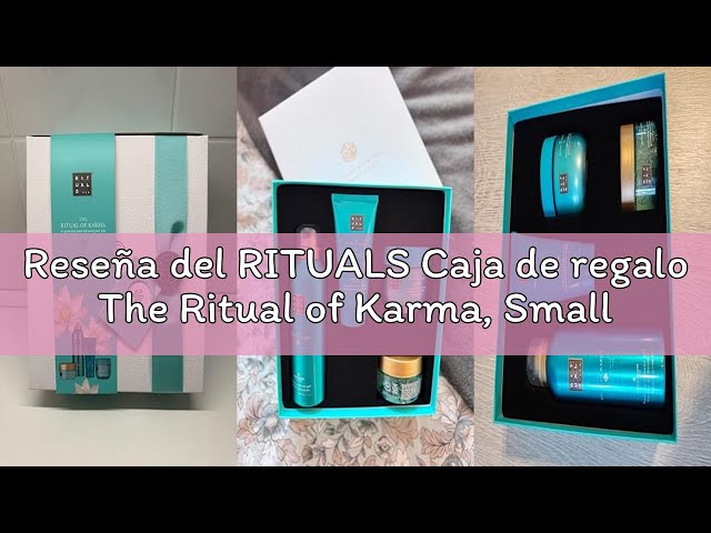 Vídeo relacionado con RITUALS Caja de regalo The Ritual of Karma, Small - Cuatro productos de cuidado de la piel enriquecidos con flor de loto y té blanco