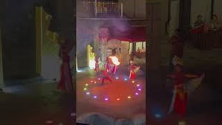 #shorts Fire dance🔥｜ファイヤーダンスを見てきました🎆バリ島