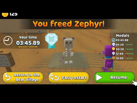 Zephyr 3:45.89 | Super Bear Adventure Speedrun 