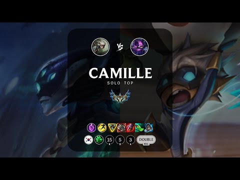 Camille Top vs Kennen - KR Challenger Patch 14.4