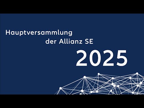 Allianz Hauptversammlung am 8. Mai 2025
