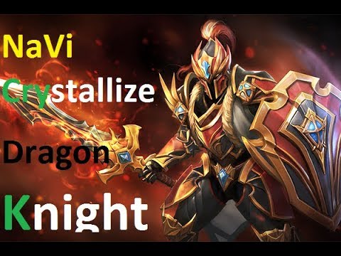 NaVi Crystallize Dragon Knight Dota 2 Ranked Match