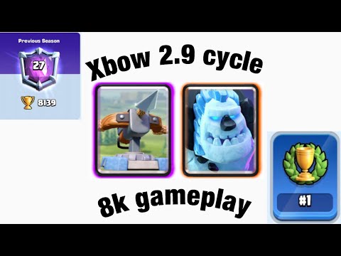 Xbow 2.9 Vs all meta decks