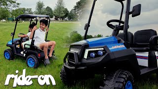 4 Seater Golf Cart ride on for kids! R9 by Ligiant