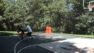 Great Rip Through Basketball 1 on 1 Drill:  In Your Grill