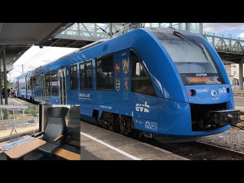 Coradia iLint von Alstom- der erste Wasserstoffzug der Welt: Vorstellung und Mitfahrt