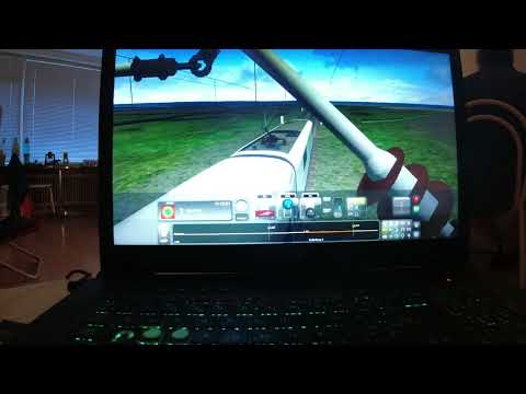 MongoTV_10462 - Del 11 - Køre TRAIN SIMULATOR 2.JULEDAG NAT Med ICE Tog i TYSKLAND