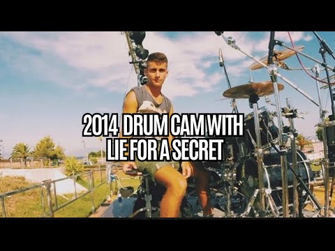 Frankie Demuru - Drum cam with Lie For A Secret @ Solk'n Roll Festival, 2014
