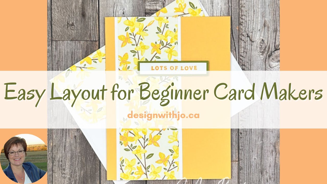 Easy Layout for Beginner Card Makers