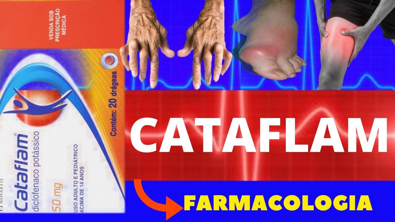 CATAFLAM - PARA QUE SERVE, COMO TOMAR, COMO FUNCIONA, EFEITOS COLATERAIS - FARMACOLOGIA
